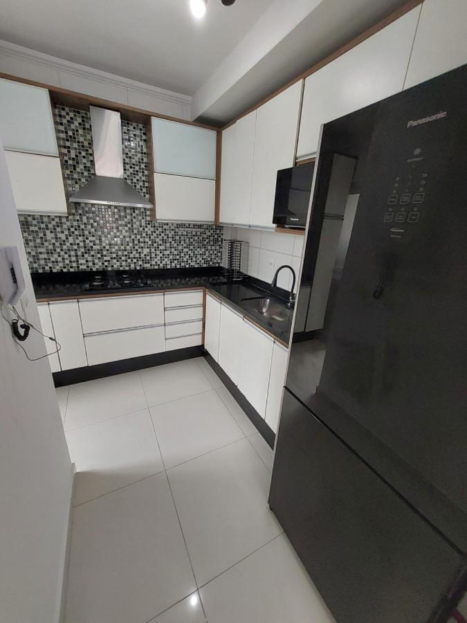 Apartamento A 50M Praia Maitinga, Wifi, Churrasqueira Na Varanda ベルチオガ エクステリア 写真