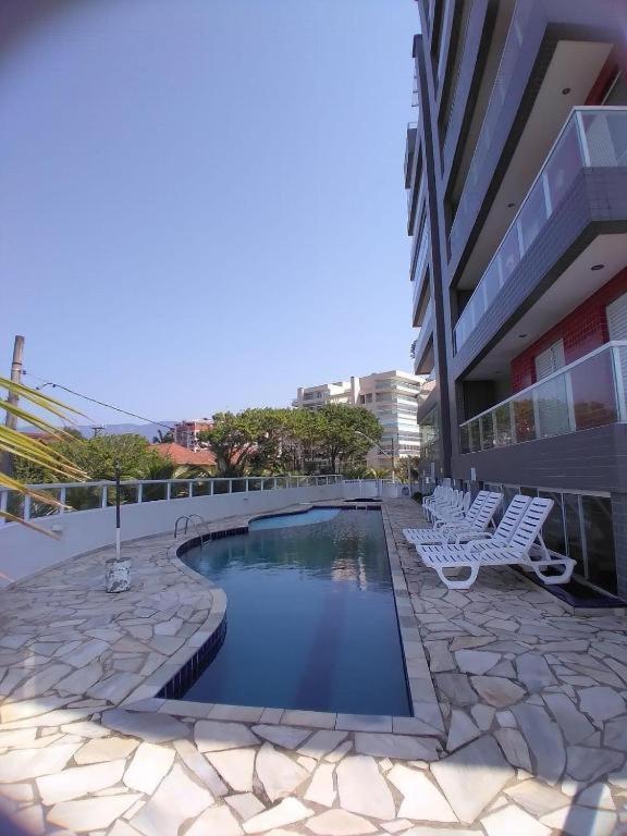 Apartamento A 50M Praia Maitinga, Wifi, Churrasqueira Na Varanda ベルチオガ エクステリア 写真