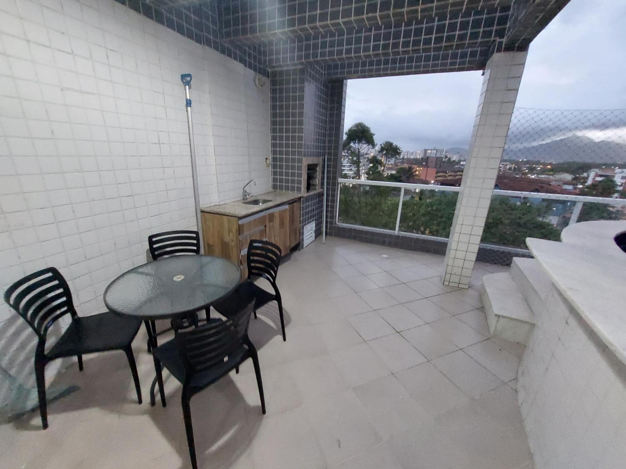 Apartamento A 50M Praia Maitinga, Wifi, Churrasqueira Na Varanda ベルチオガ 部屋 写真